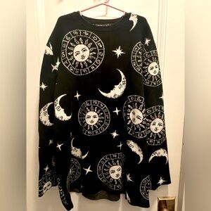 Dolls Kill x The Craft Celestial Knit Sweater